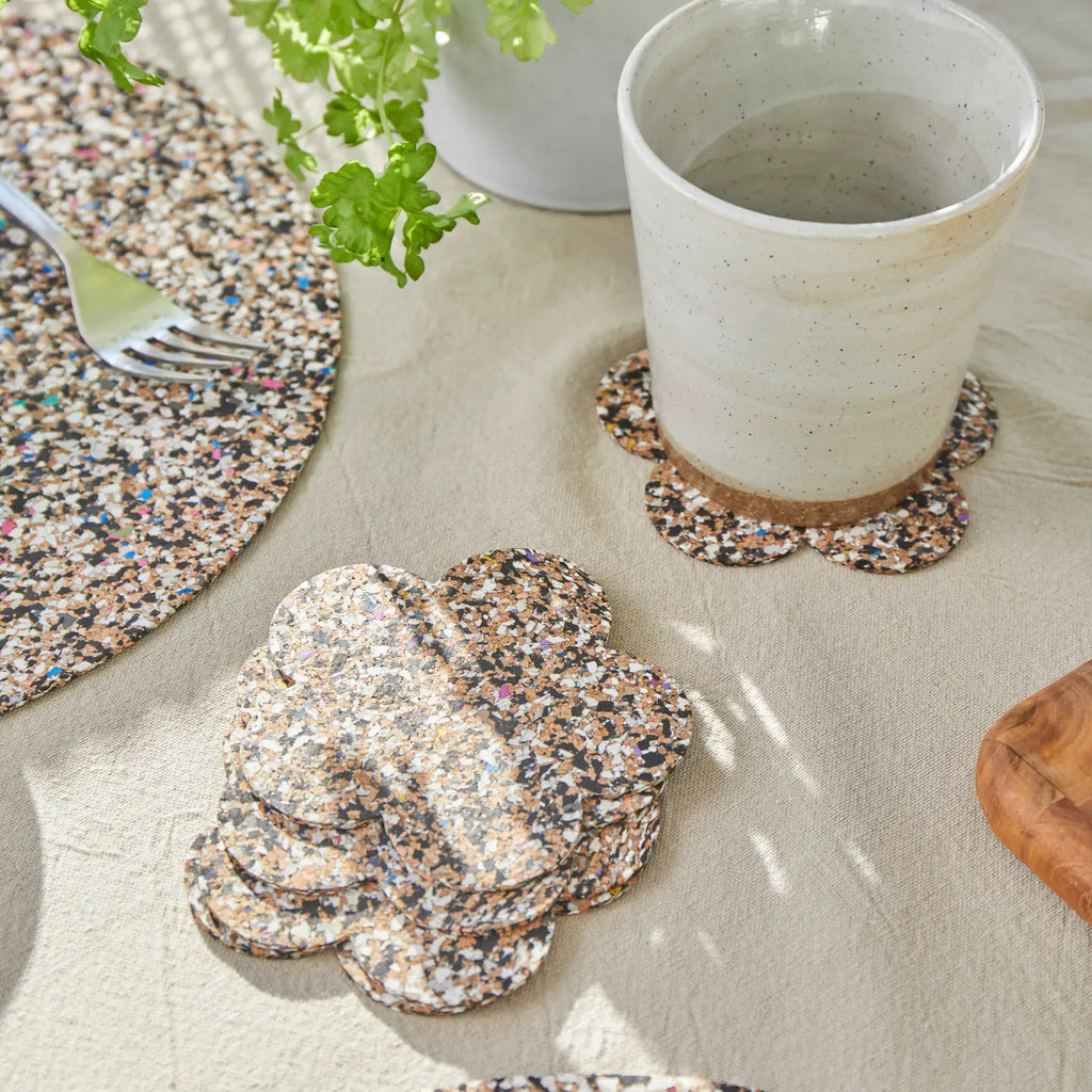 Beach clean flower coasters  image 0