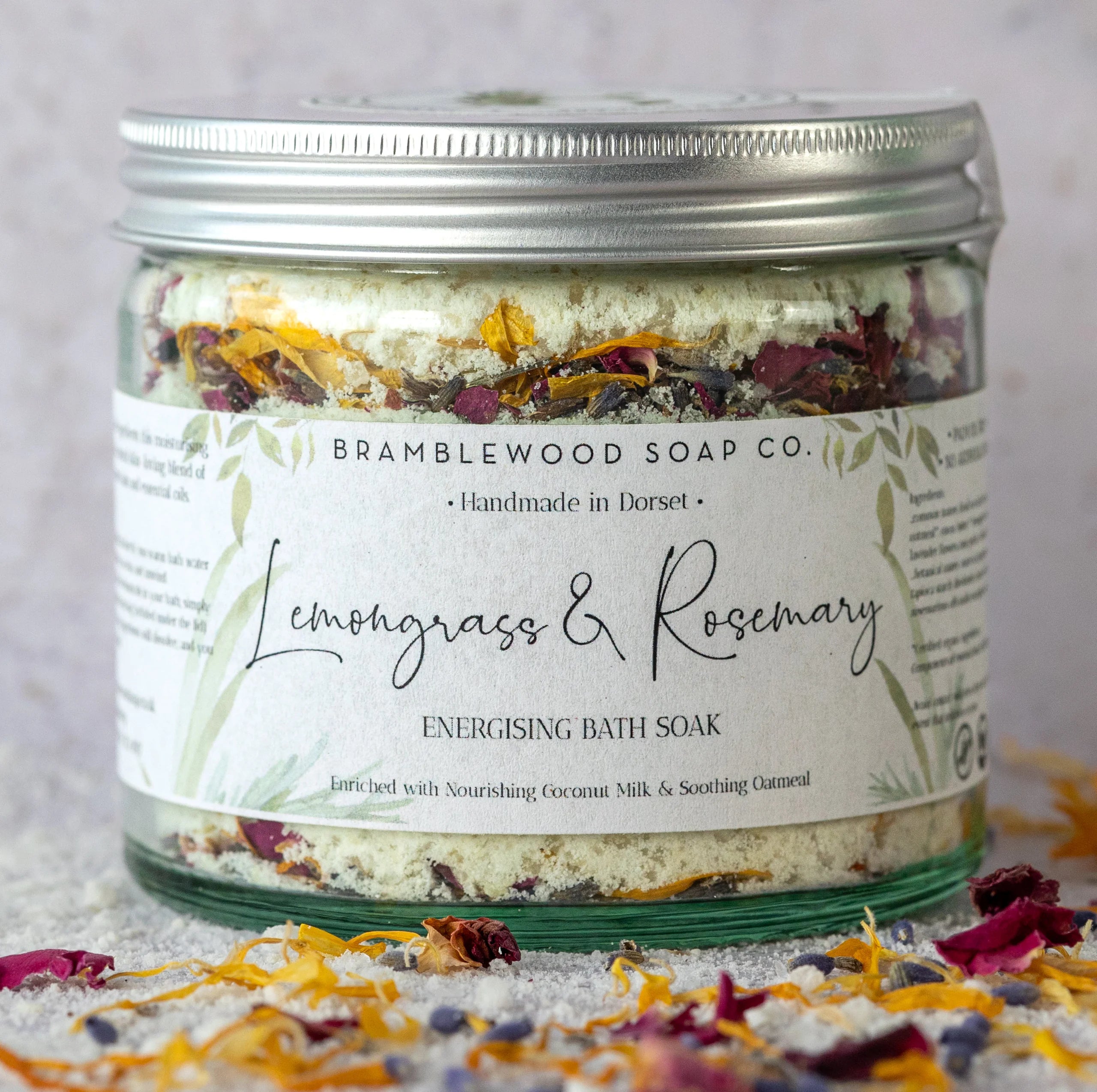 Lemongrass & rosemary bath soak image 0