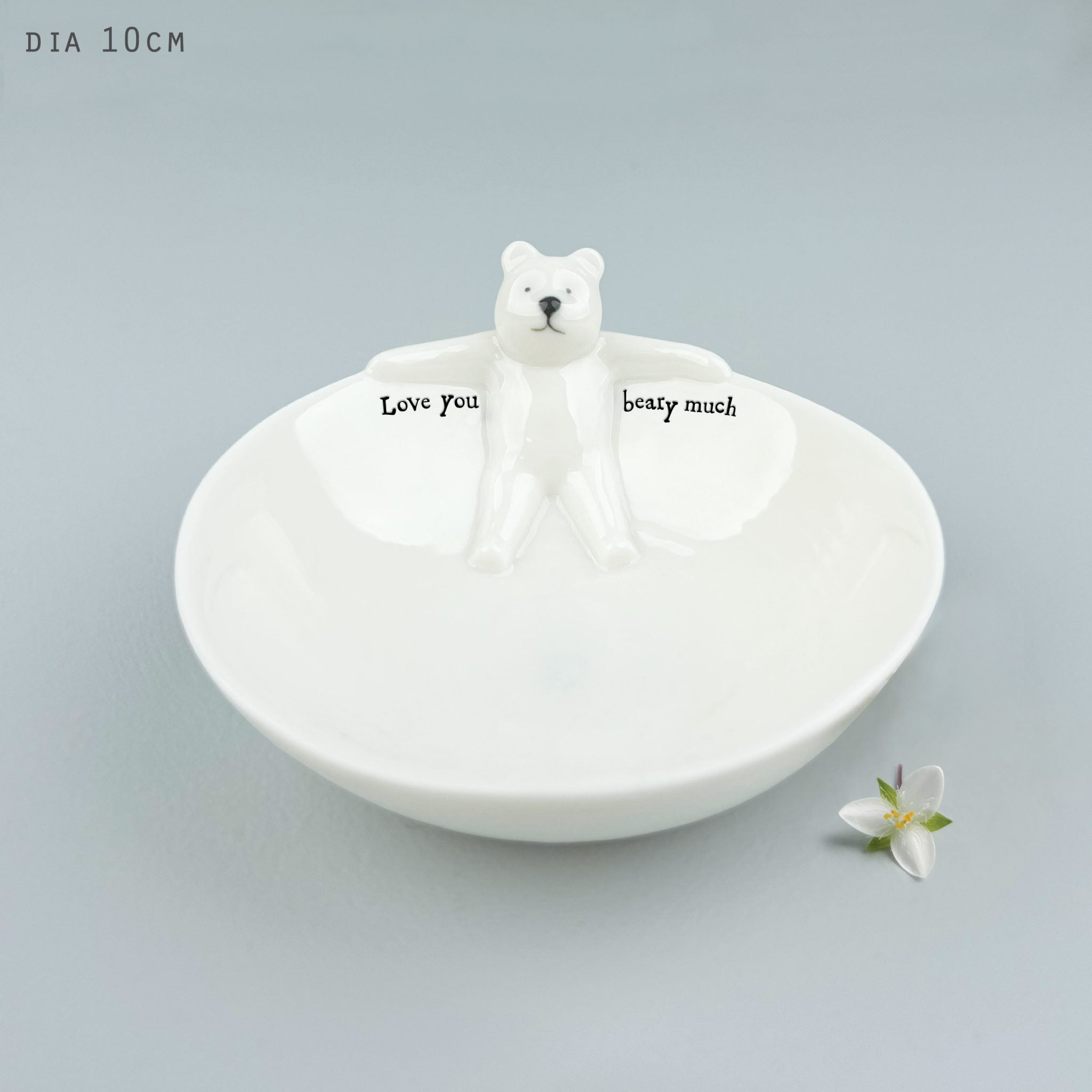 Love you beary much bowl  image 0