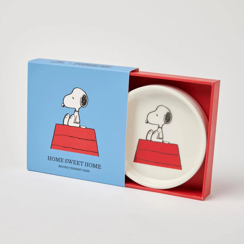 Peanuts Round Shaped Trinket Dish - Home Sweet Home image 0