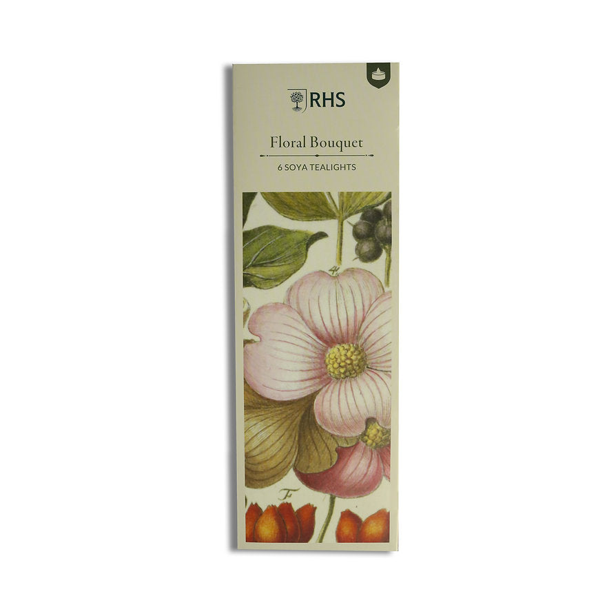 RHS freckleface scented tealights - floral bouquet  image 0