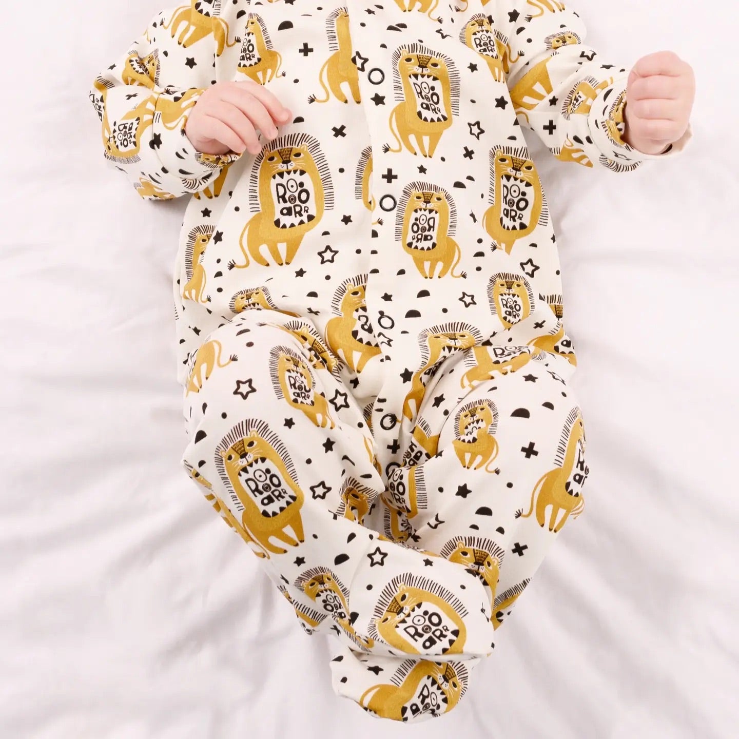 Roarsome lion sleep suit  image 0