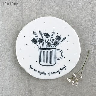 Porcelain coaster image 0