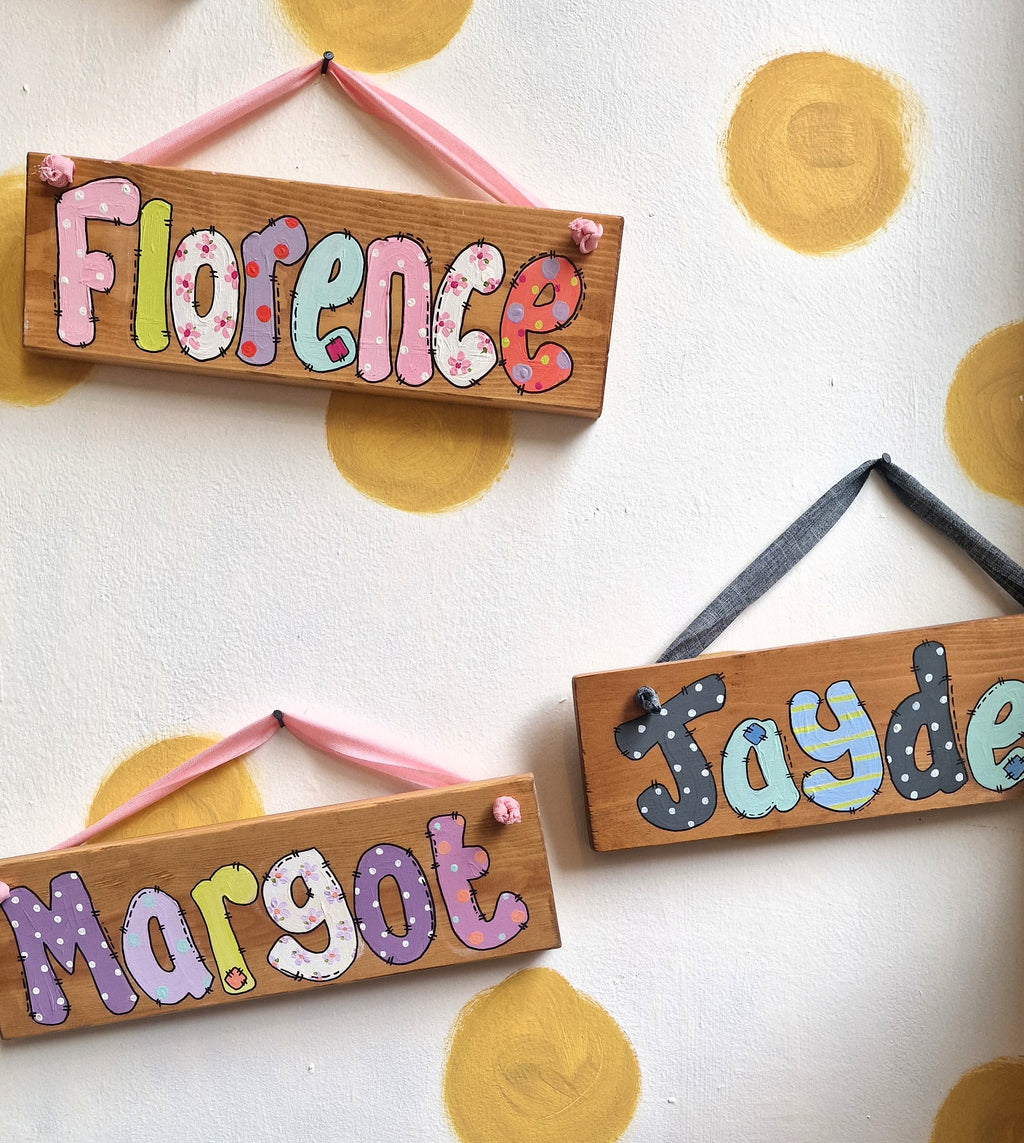 Hand painted name plaques  image 0