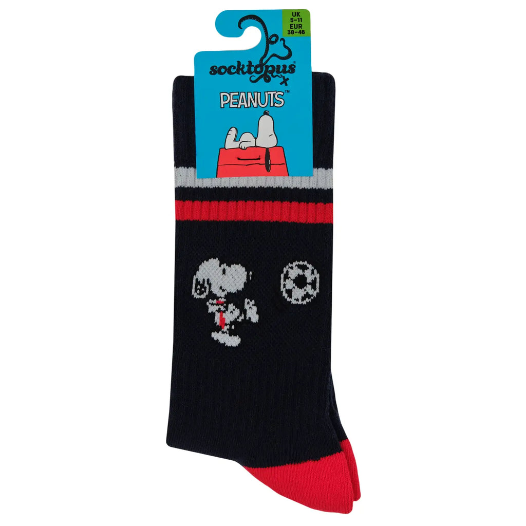 Football athletic socks snoopy