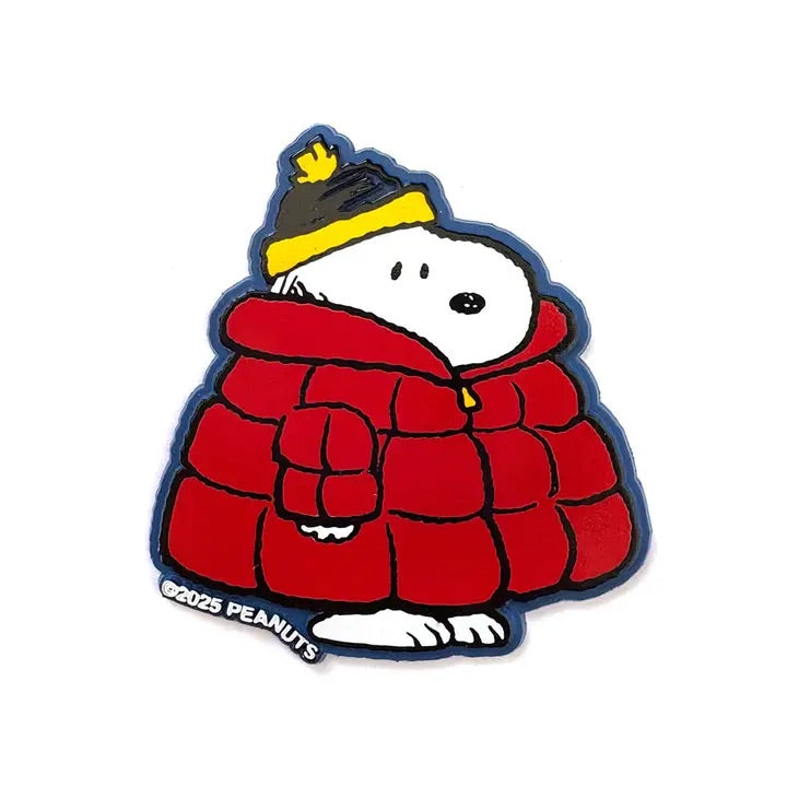 Peanuts puffy coat magnet  image 0