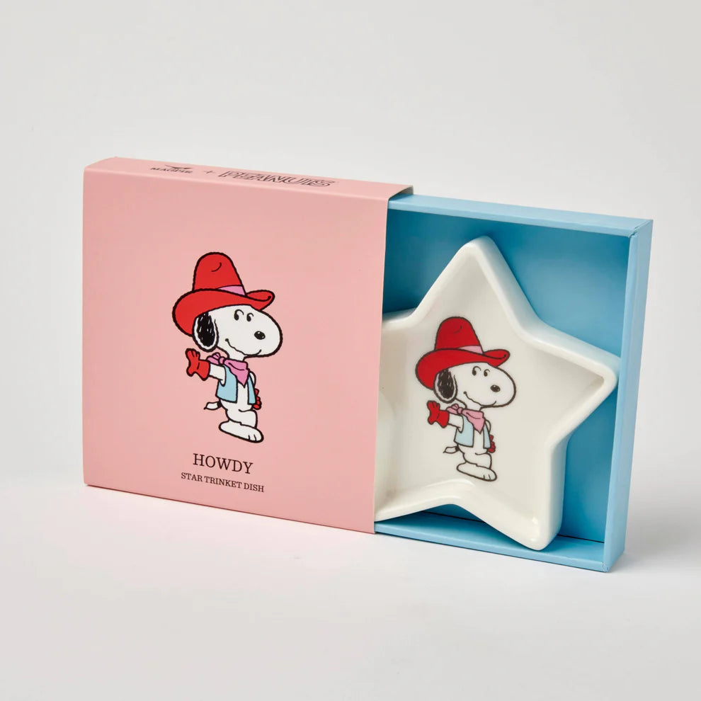 Peanuts Star Shaped Trinket Dish - Howdy image 0