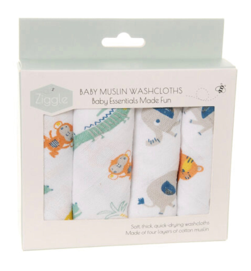 Animal washcloths image 0